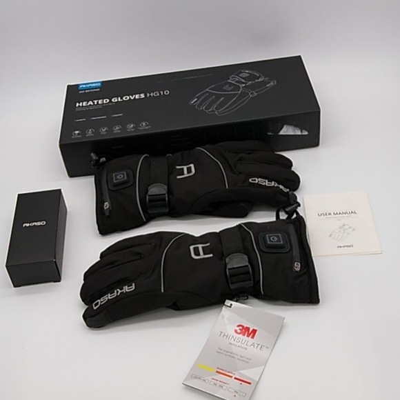 AKASO  Electric Heated Ski Gloves - Picture 4 of 7